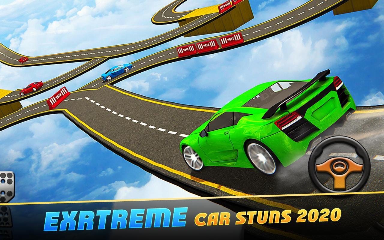 Screenshot of Car Stunt Driving GT : Extreme Mega Ramps