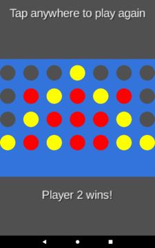 Four in a Row Game Screenshot