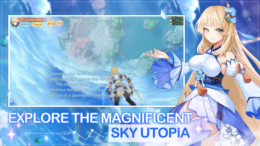 Sky Utopia 게임 스크린 샷