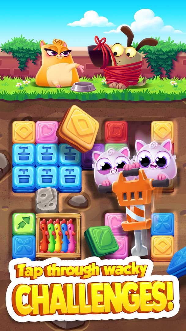 Screenshot of Cookie Cats Blast