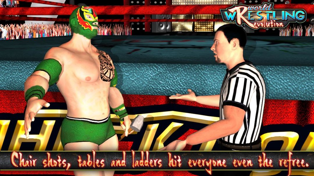 Screenshot of World Wrestling Revolution - Free Wrestling Games