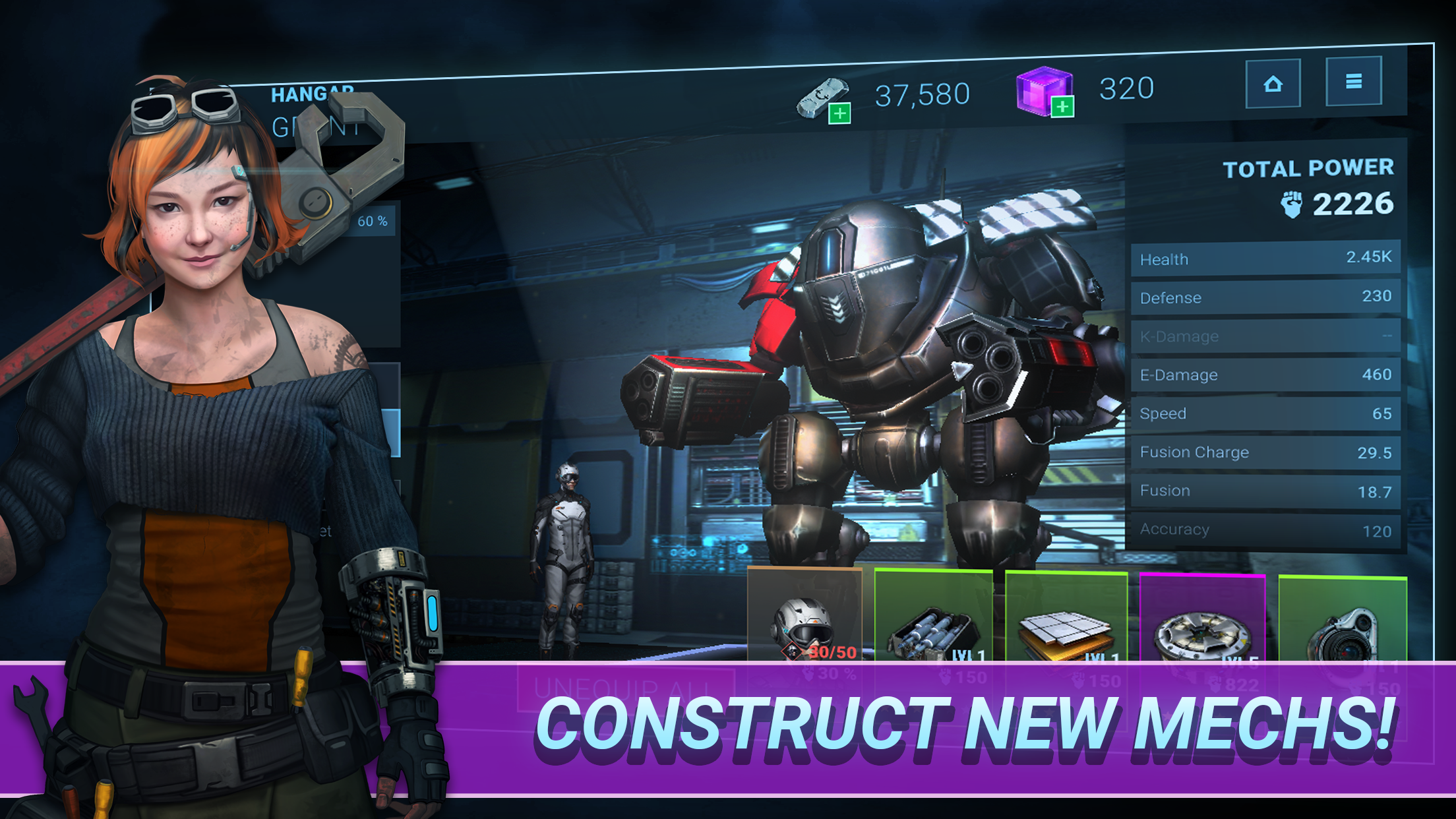 Скриншот игры Fusion Guards: AI Mech War