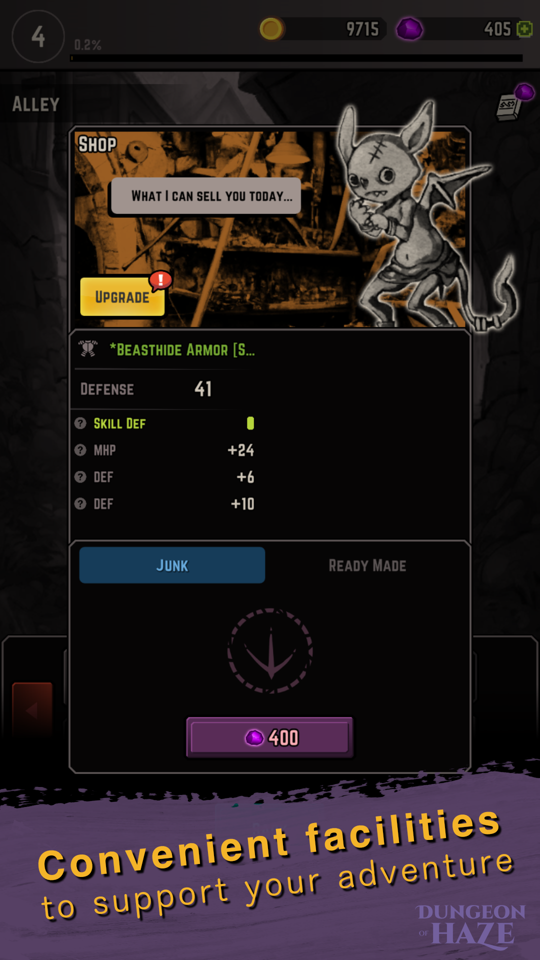 Dungeon of Haze Game Screenshot