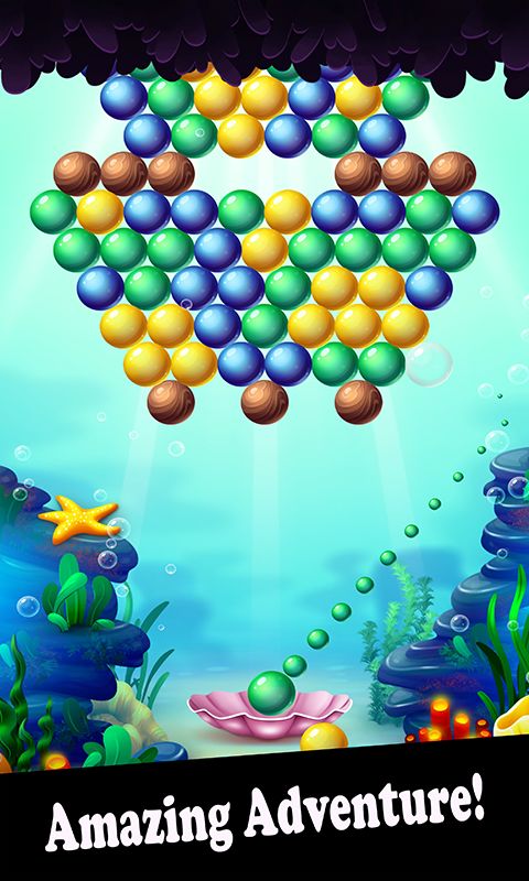 Screenshot of Ocean Pop! Bubble Shooter
