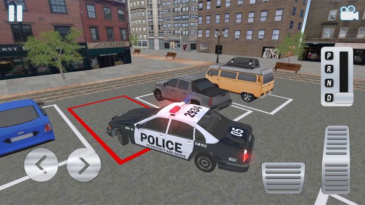Screenshot 1 of Police Car Parking PRO: Car Parking Games 2020 