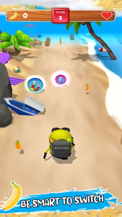 Banana Rush Run: Adventure 遊戲截圖