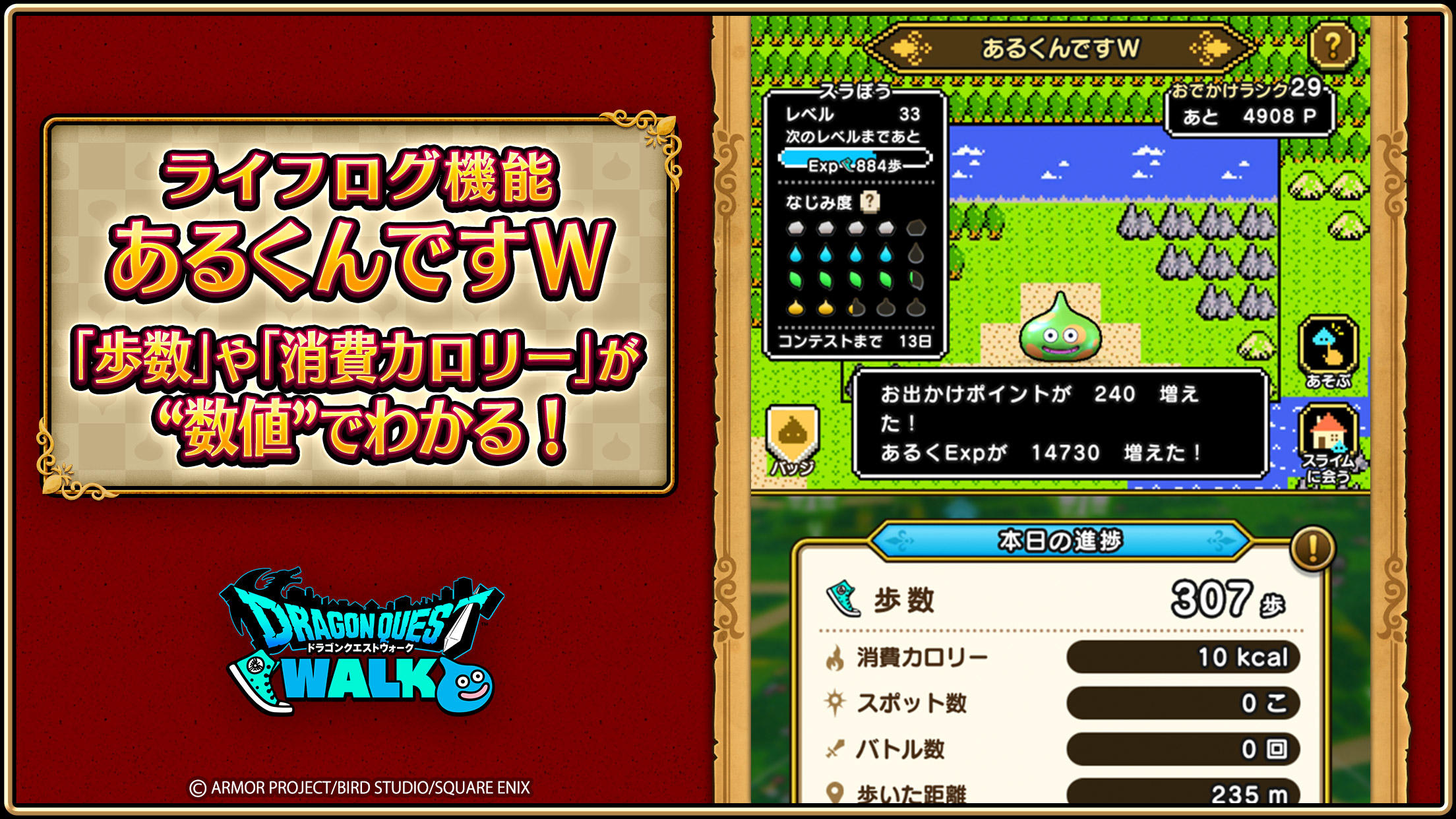Dragon Quest Walk Game Screenshot