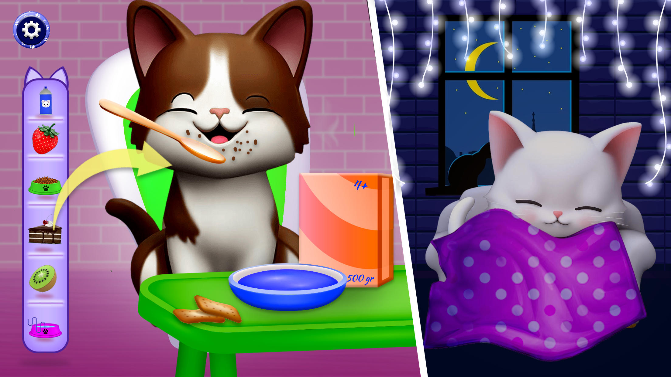 meu jogo de hospital de animais de estimação de simulador de gato fofo -  jogue uma aventura virtual gratuita de hospital de gato e  gatinho::Appstore for Android