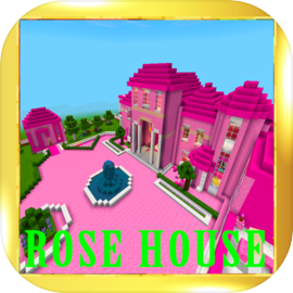 Pink princess house 2018 map for MCPE!