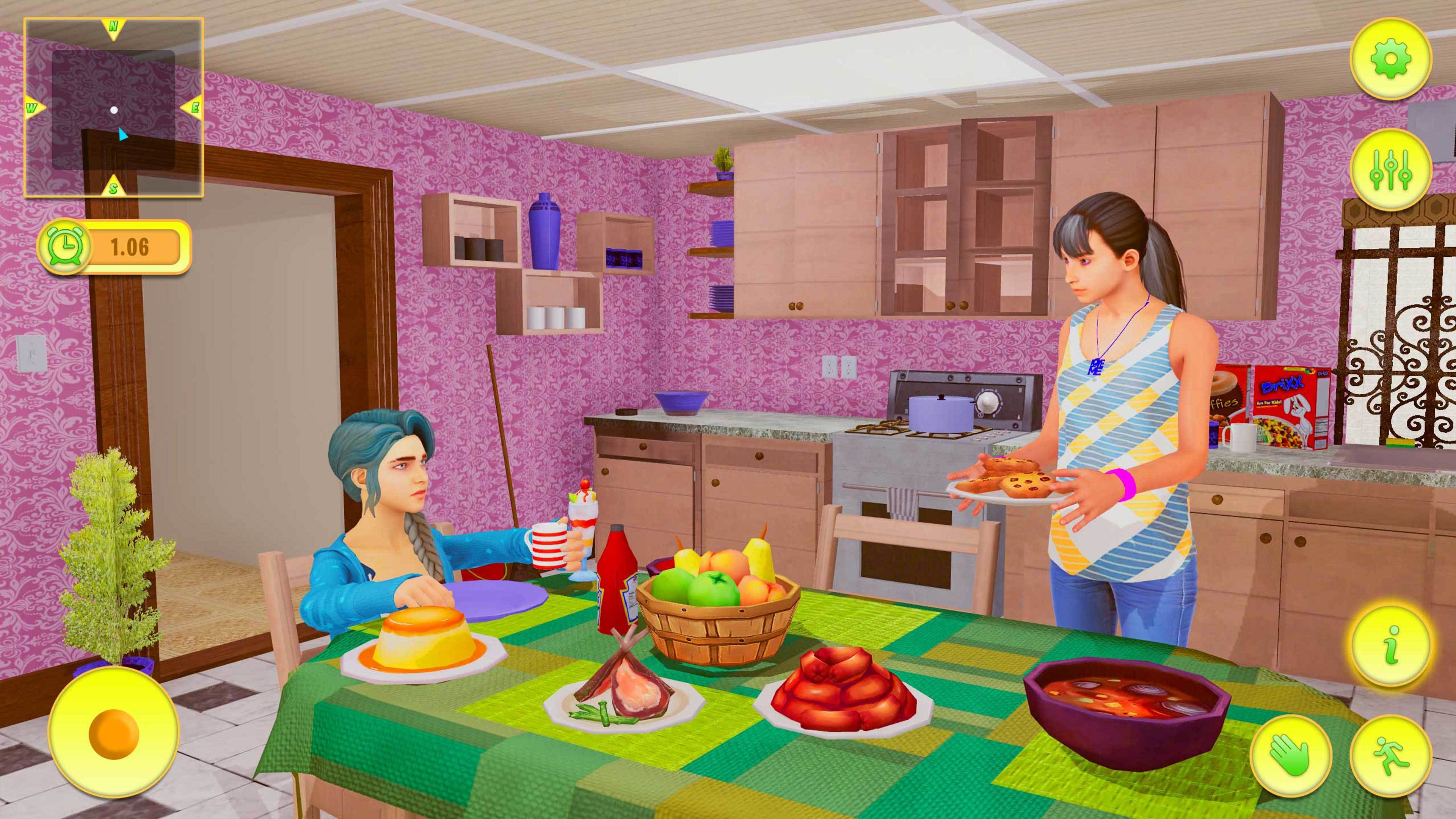 Screenshot 2 of Single Mom Sim Virtual Mother 