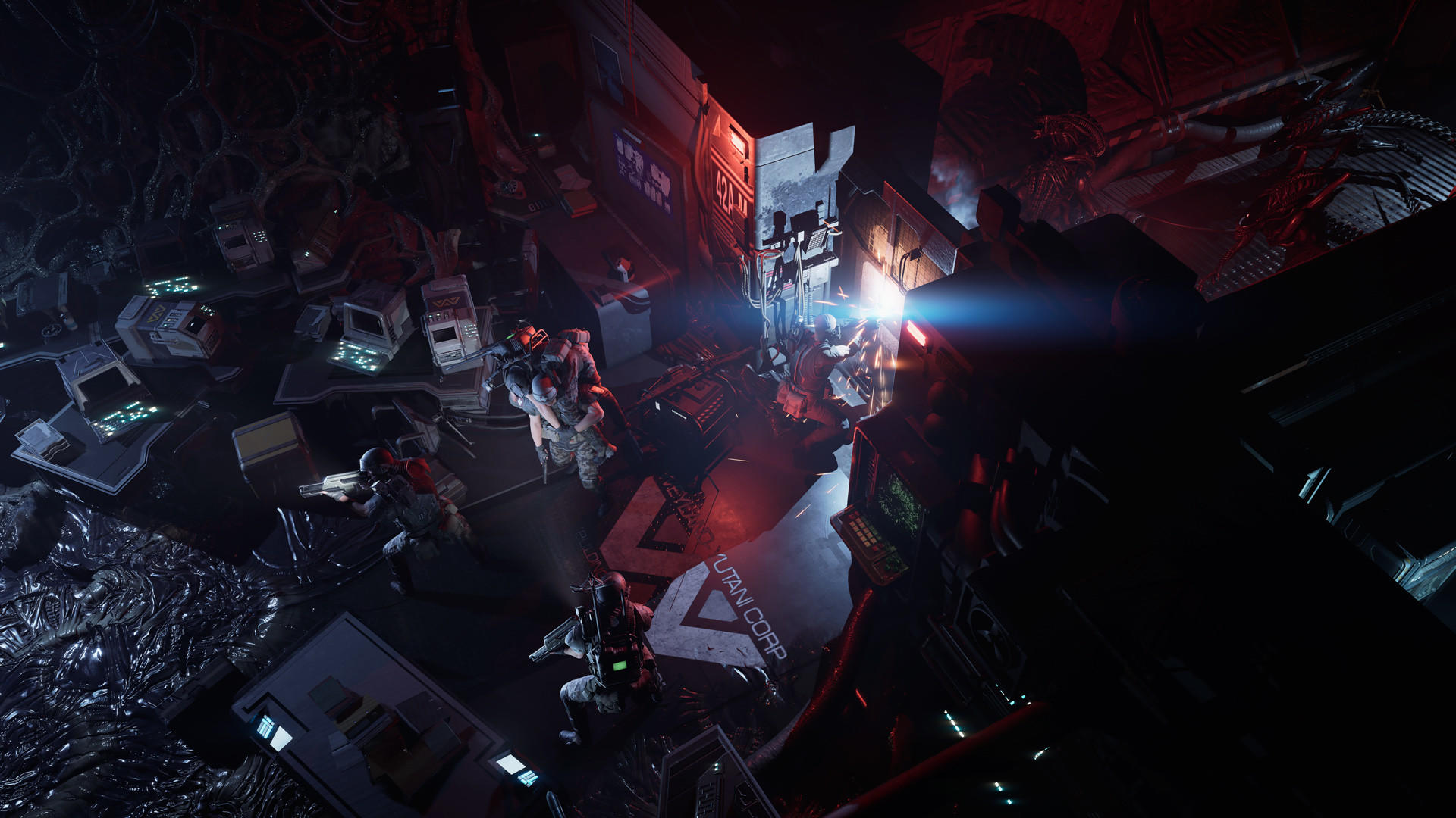 Screenshot of Aliens: Dark Descent
