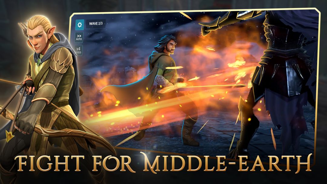 The Lord of the Rings: Heroes ภาพหน้าจอเกม