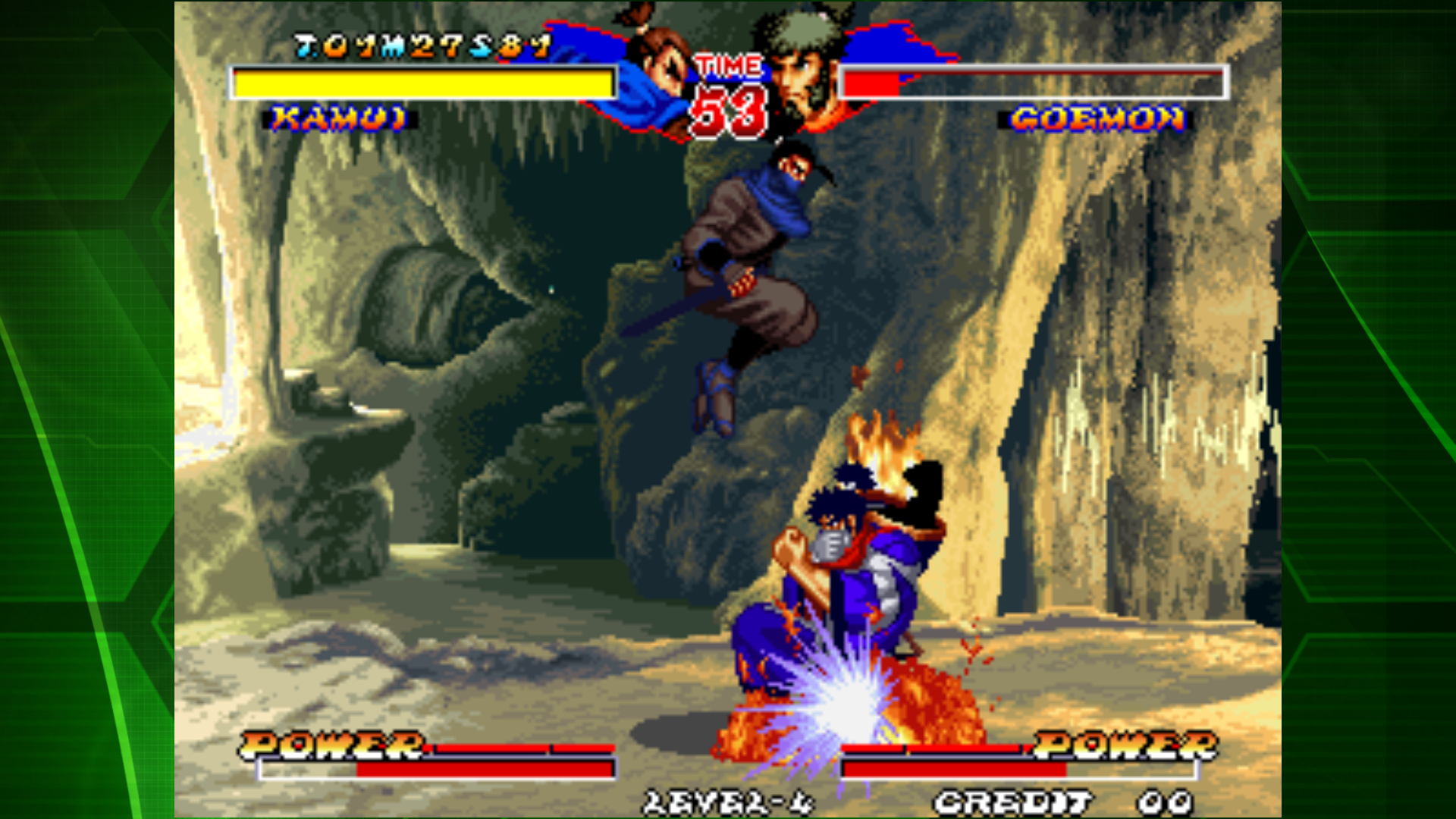 NINJA MASTER'S ACA NEOGEO Game Screenshot