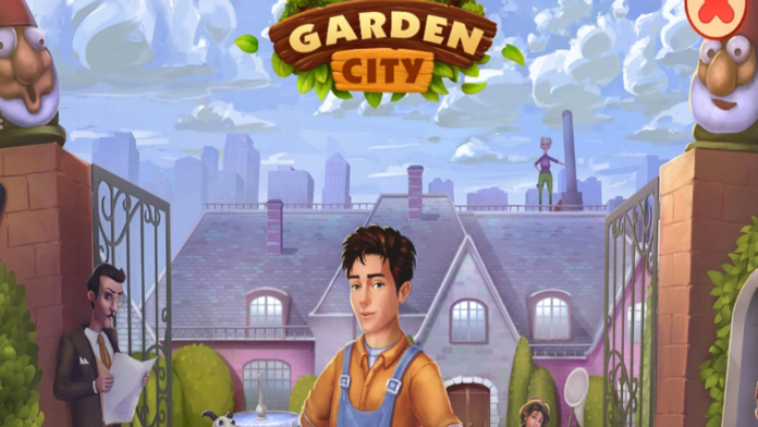 Captura de Tela do Jogo Garden City 1