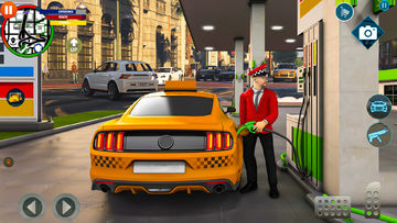US Taxi Car Driving Simulator ภาพหน้าจอเกม
