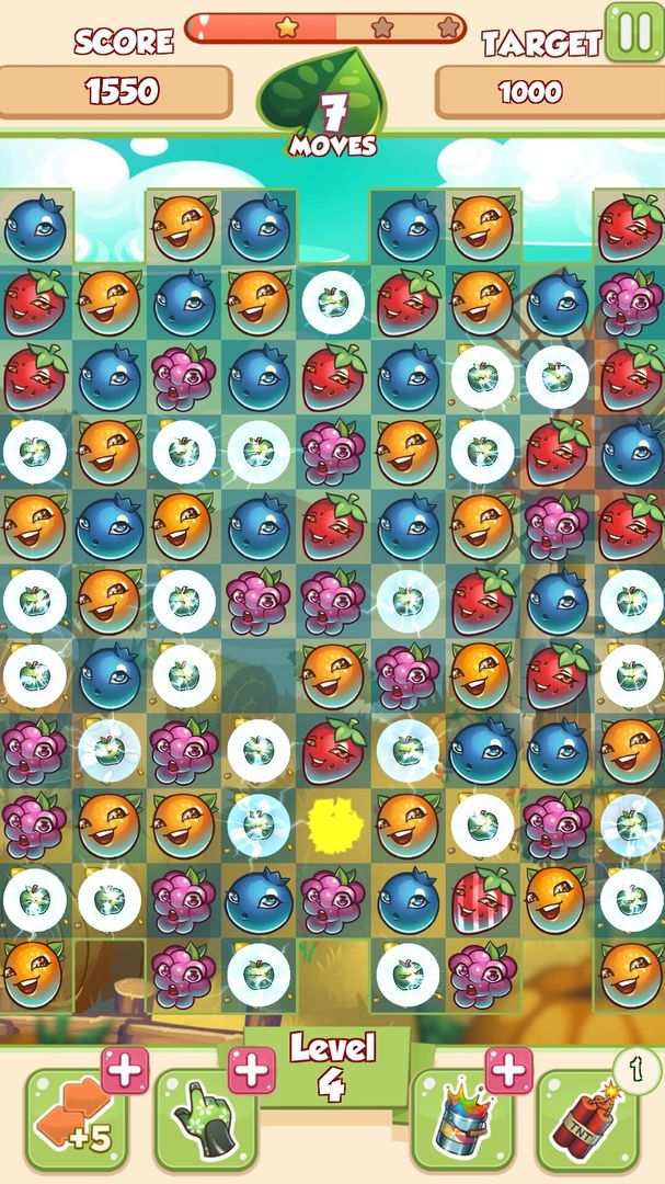 Fruit Match 3: Crazy Mania screenshot game