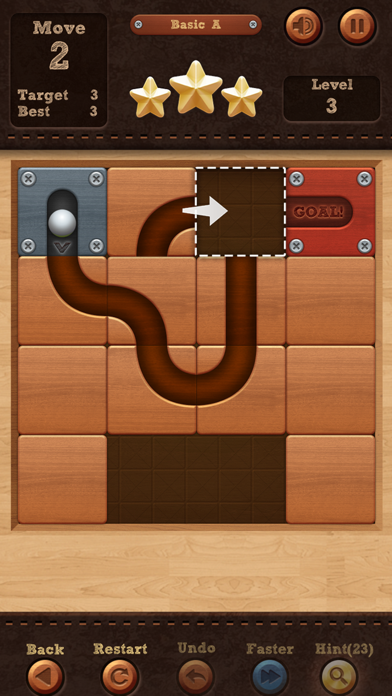 Screenshot 1 of Roll the Ball® - slide puzzle 20.0701.00