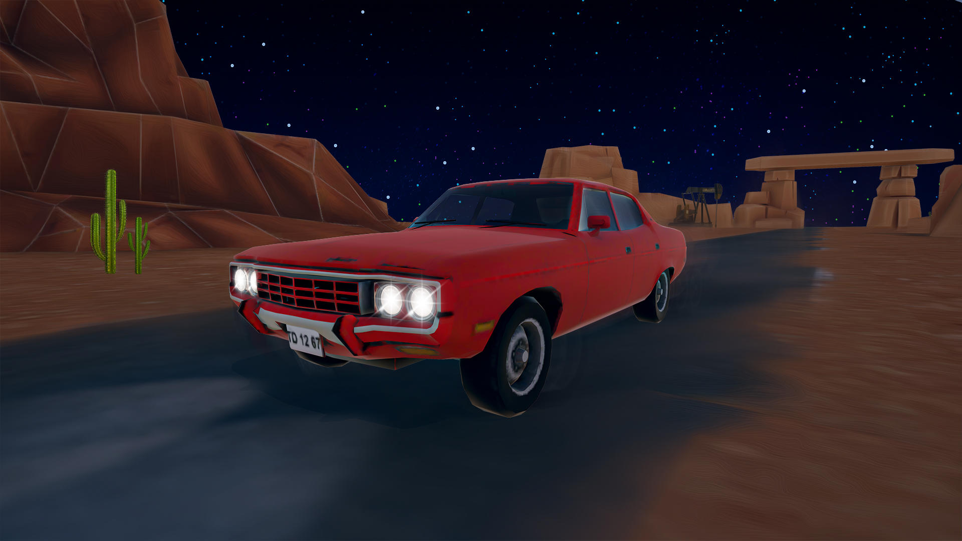 Screenshot of Long Drive Road Trip Games 3D