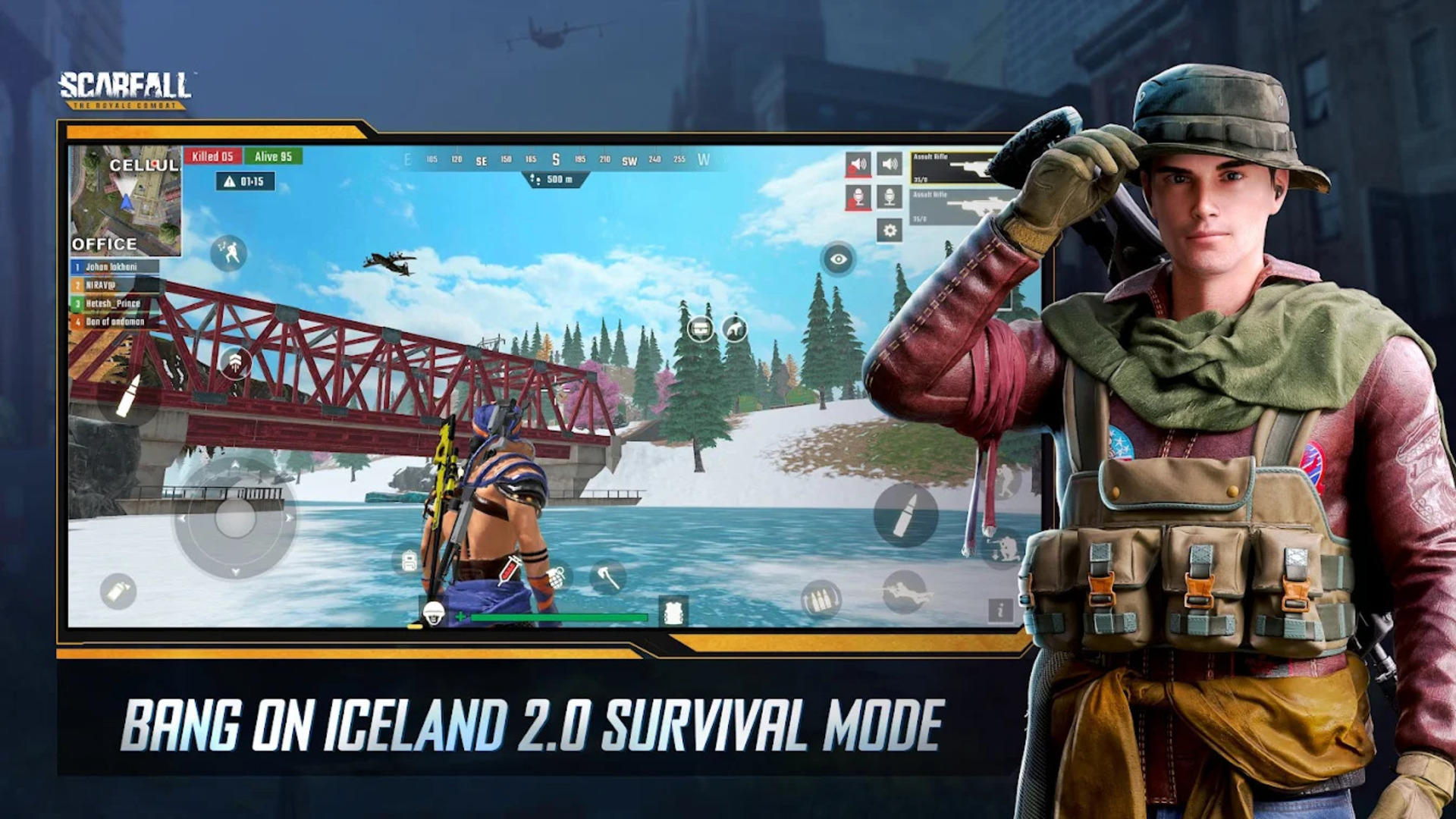 ScarFall - The Royale Combat Game Screenshot