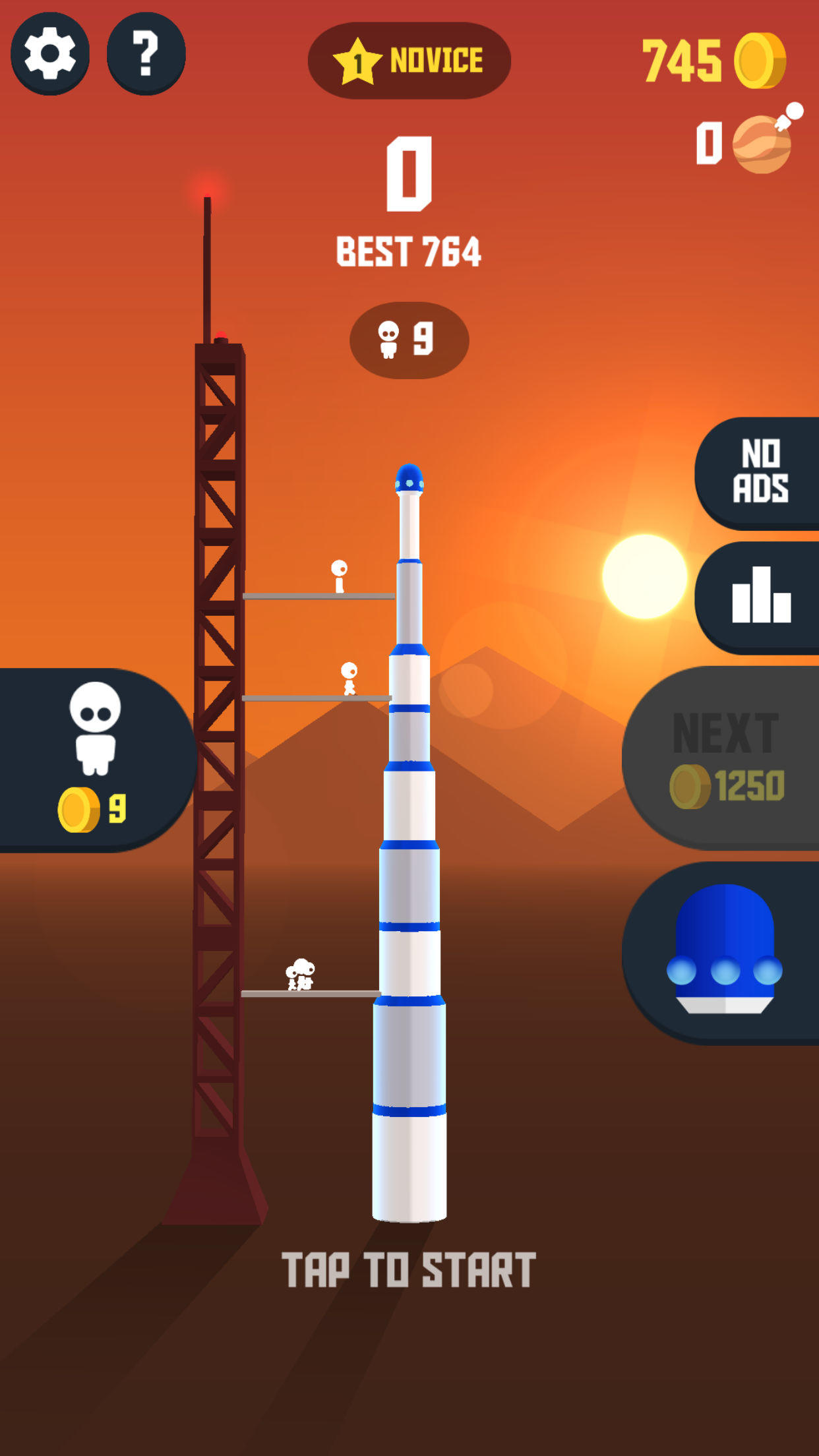 Space Frontier Game Screenshot