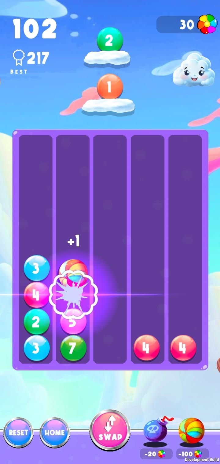 IQ Ball : Sort By Colour Game Screenshot