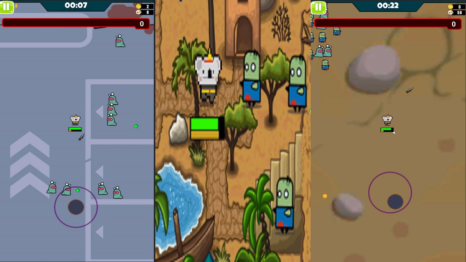 Screenshot of Monster Mayhem: Survival io