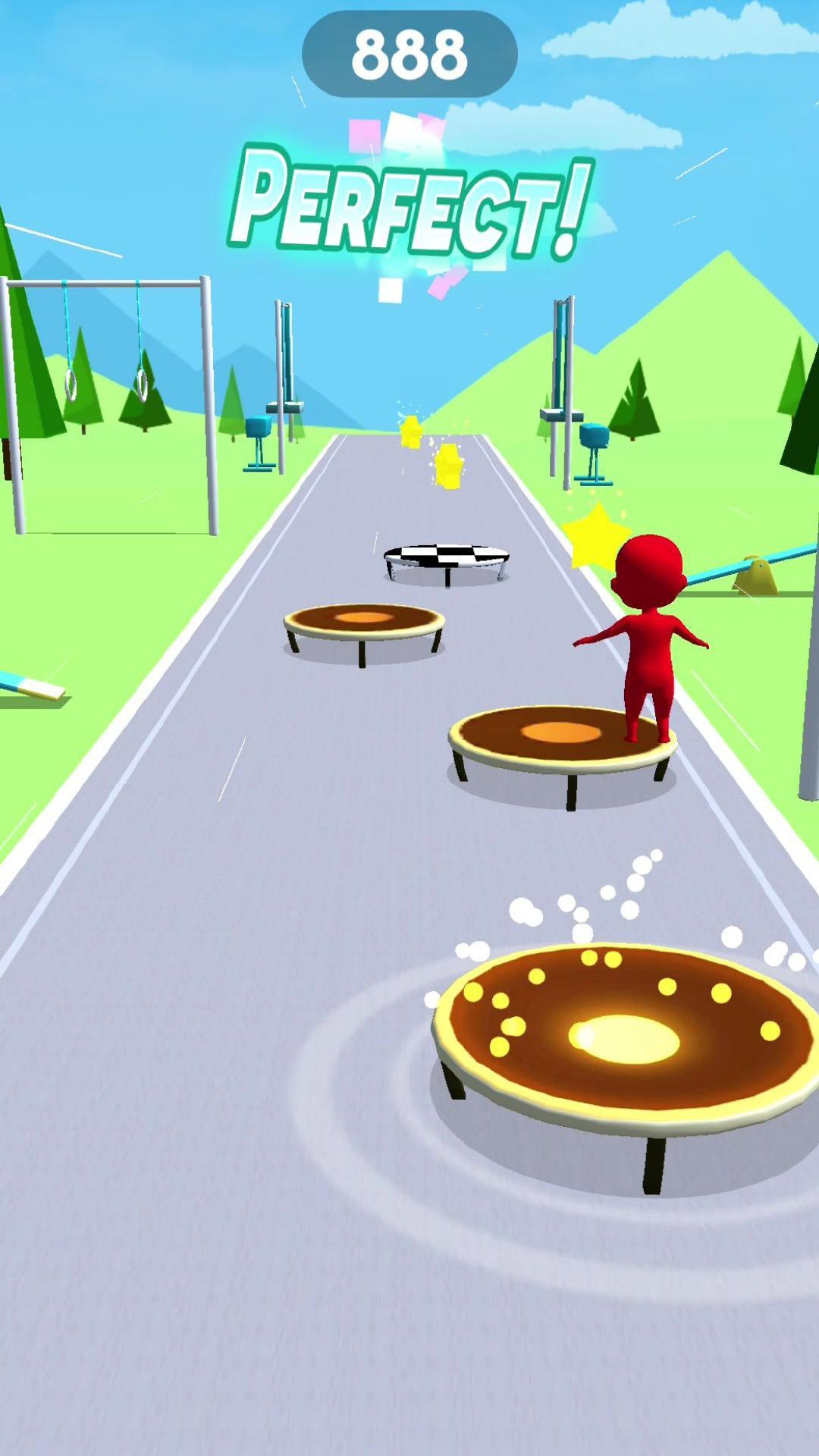 Trampoline 3D Game Screenshot