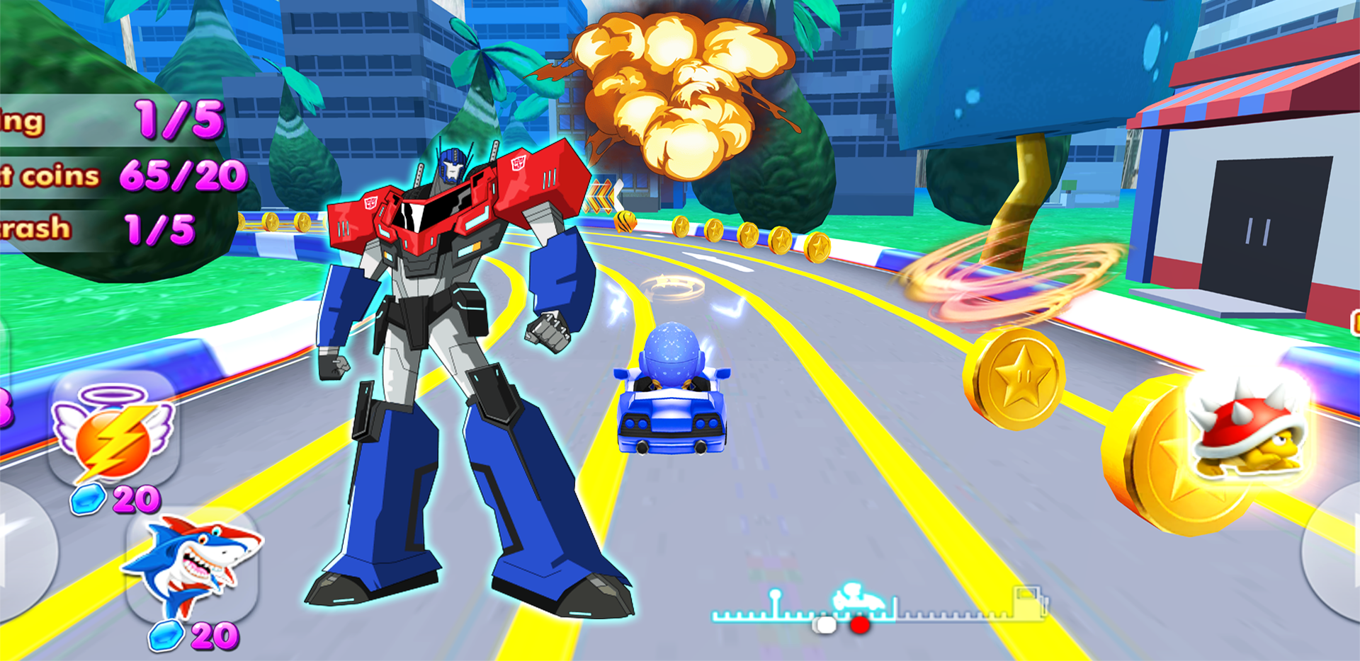 Mini Car Racing Game Screenshot