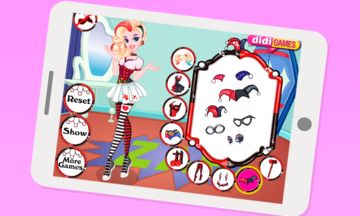 Dress Up Harley Quinn Game Screenshot