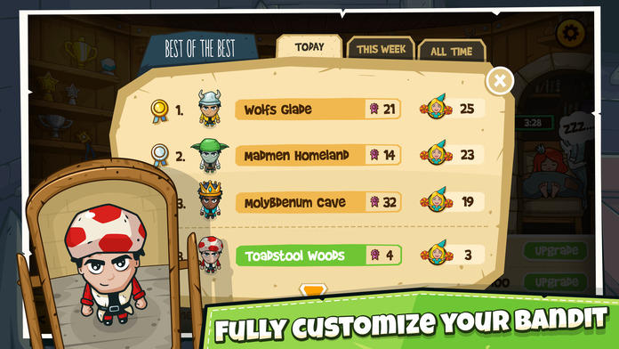 Maze Bandit Game Screenshot