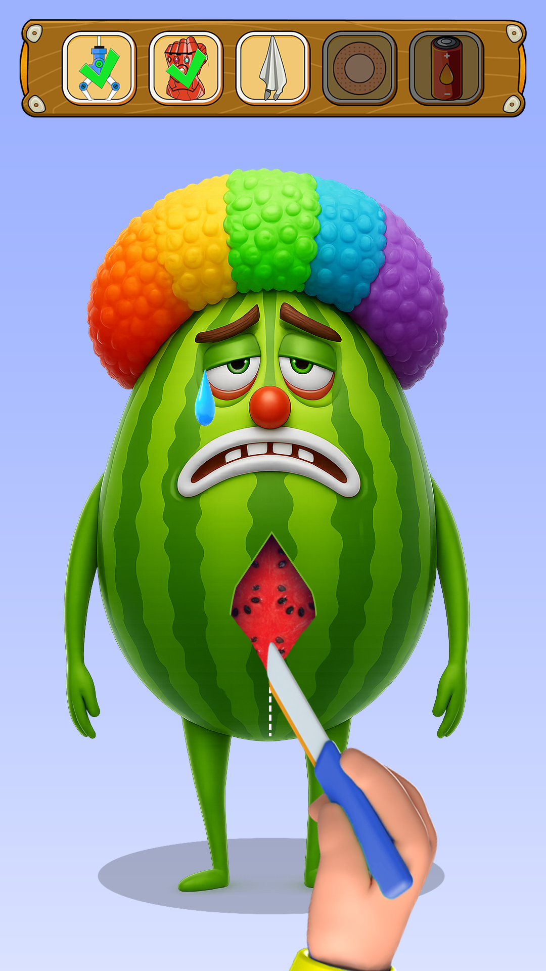 Captura de Tela do Jogo Fruit Repair ASMR Game
