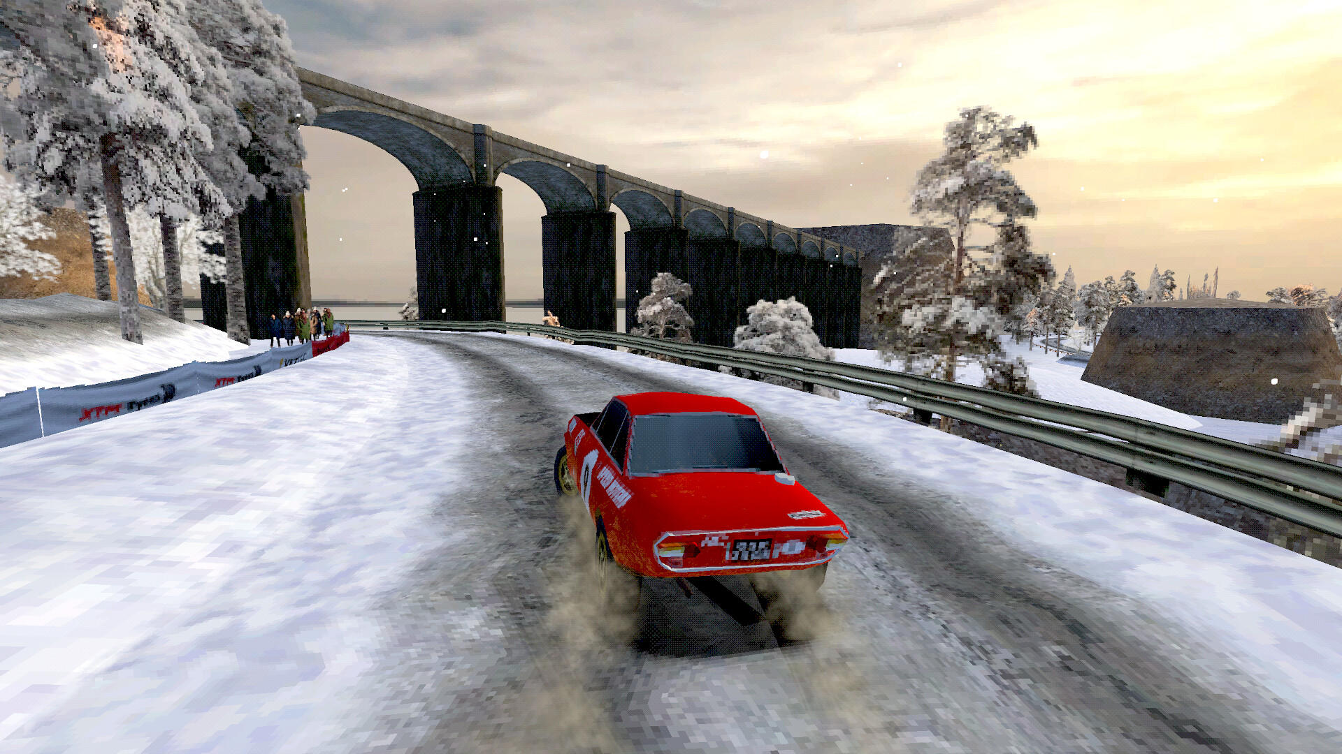 Old School Rally screenshot game