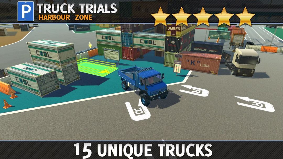 Screenshot of Truck Trials: Harbour Zone
