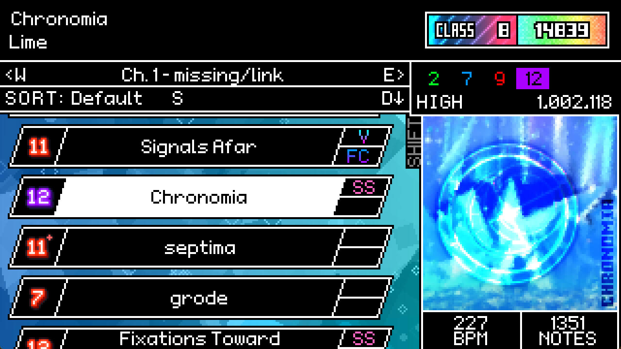 Screenshot of vivid/stasis