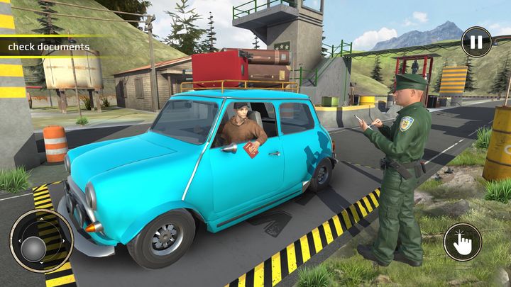 City Border Police Patrol Game Game Screenshot