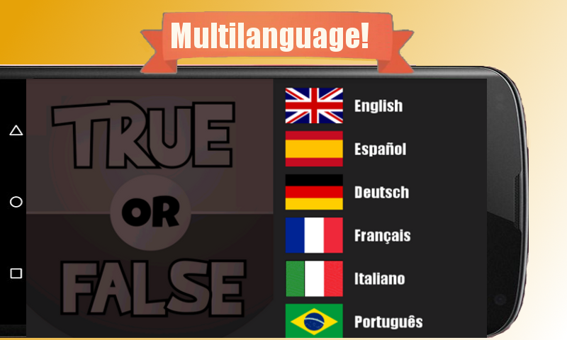 True or False 遊戲截圖