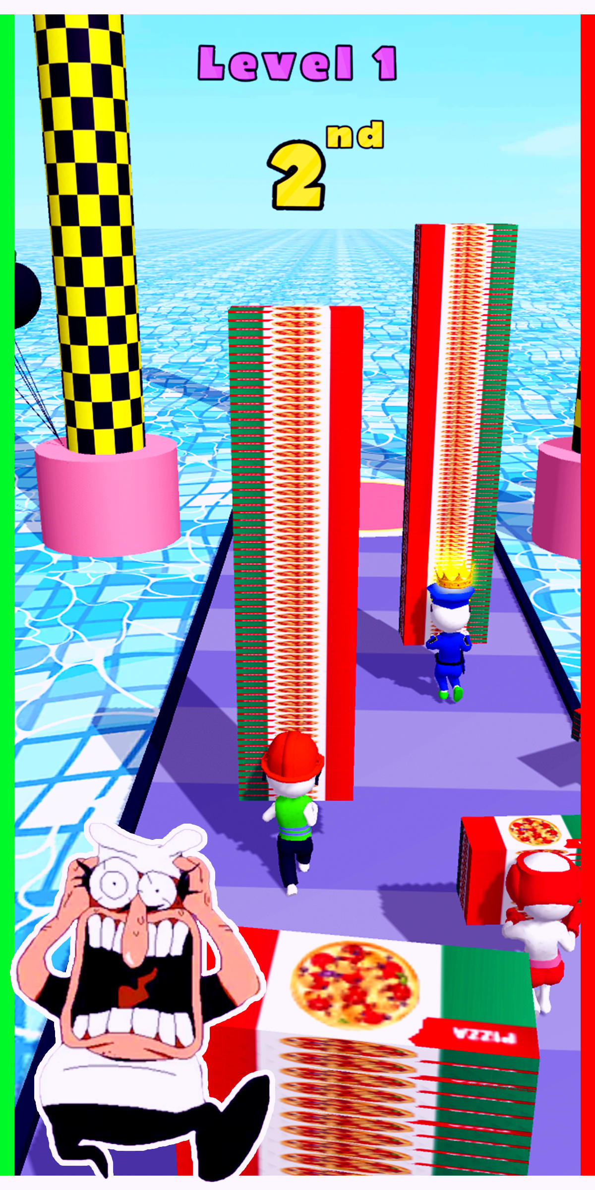 Pizza Tower Stack Runner mobile android iOS apk download for free
