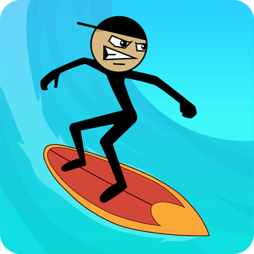 Stickman Surfer