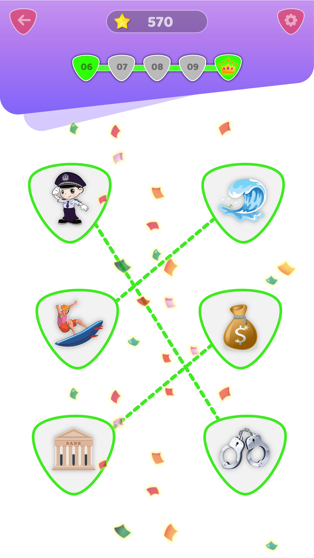 Emoji Matching Puzzle Game ภาพหน้าจอเกม