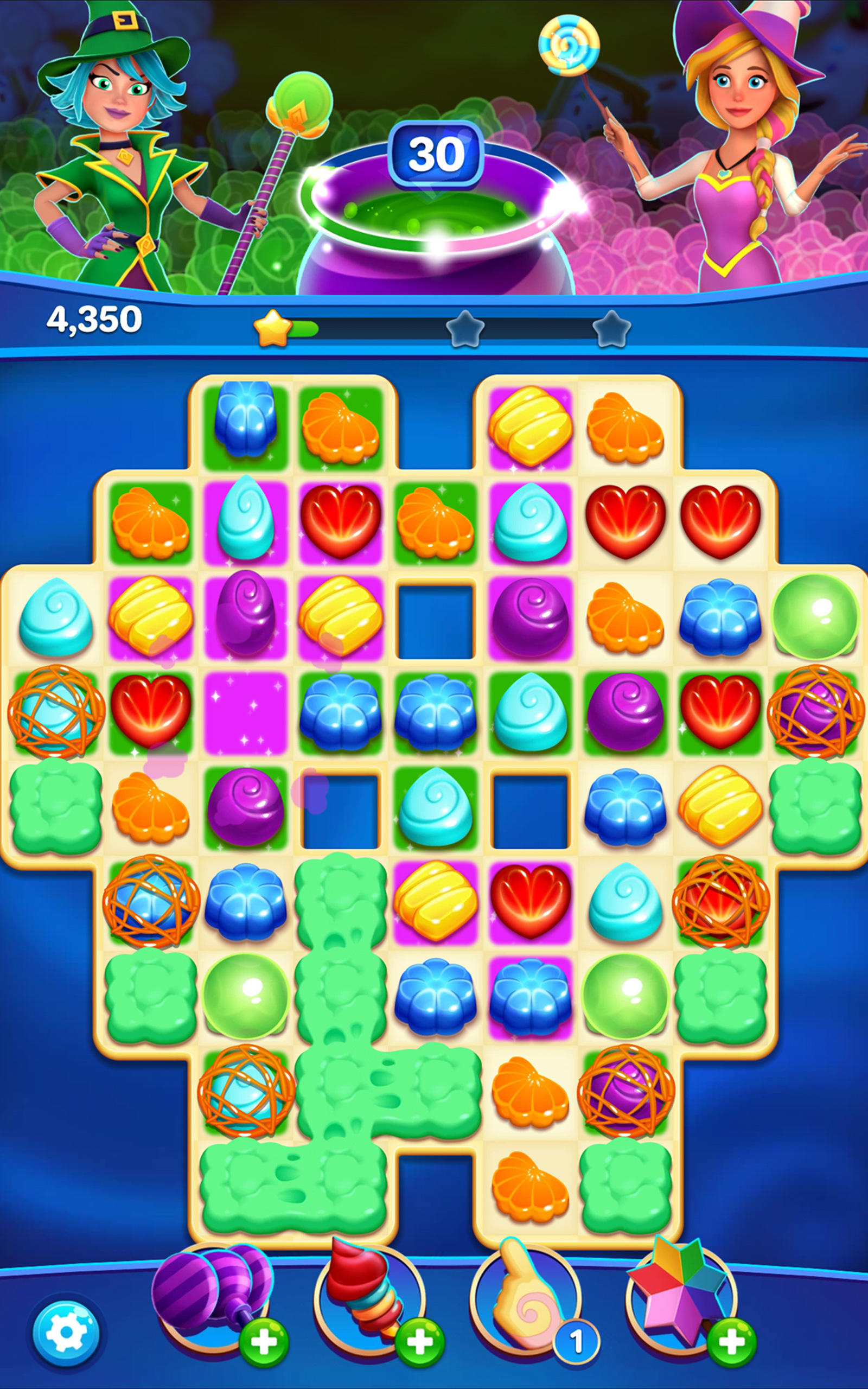 Crafty Candy - Match 3 Game Game Screenshot