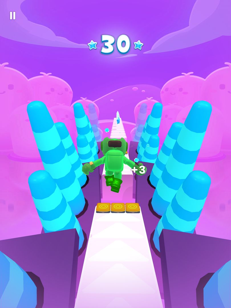 Screenshot of Pixel Rush - Obstacle Course