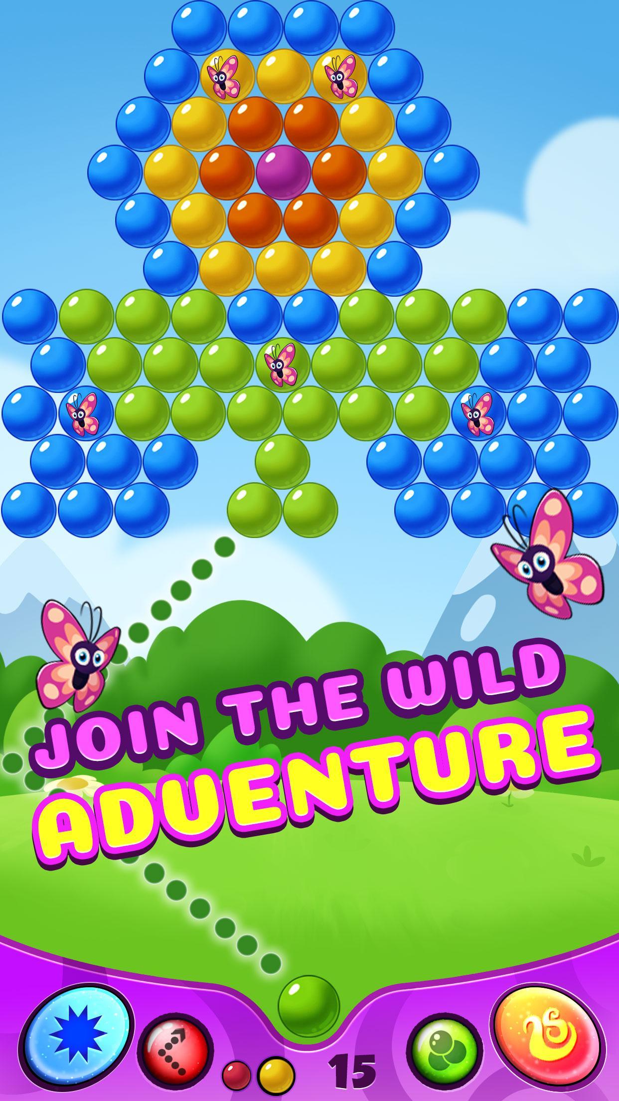 Bubble Butterfly 게임 스크린샷