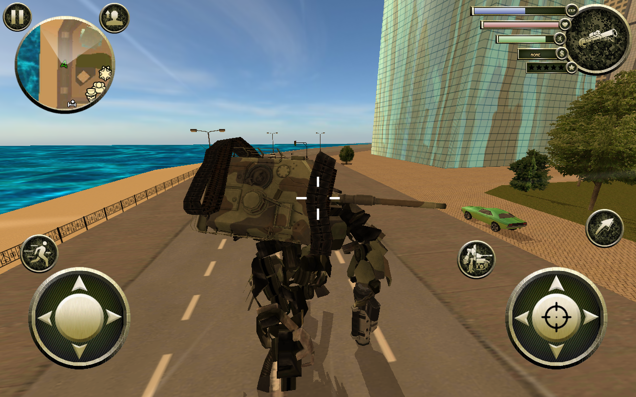 Tank Robot Game Screenshot