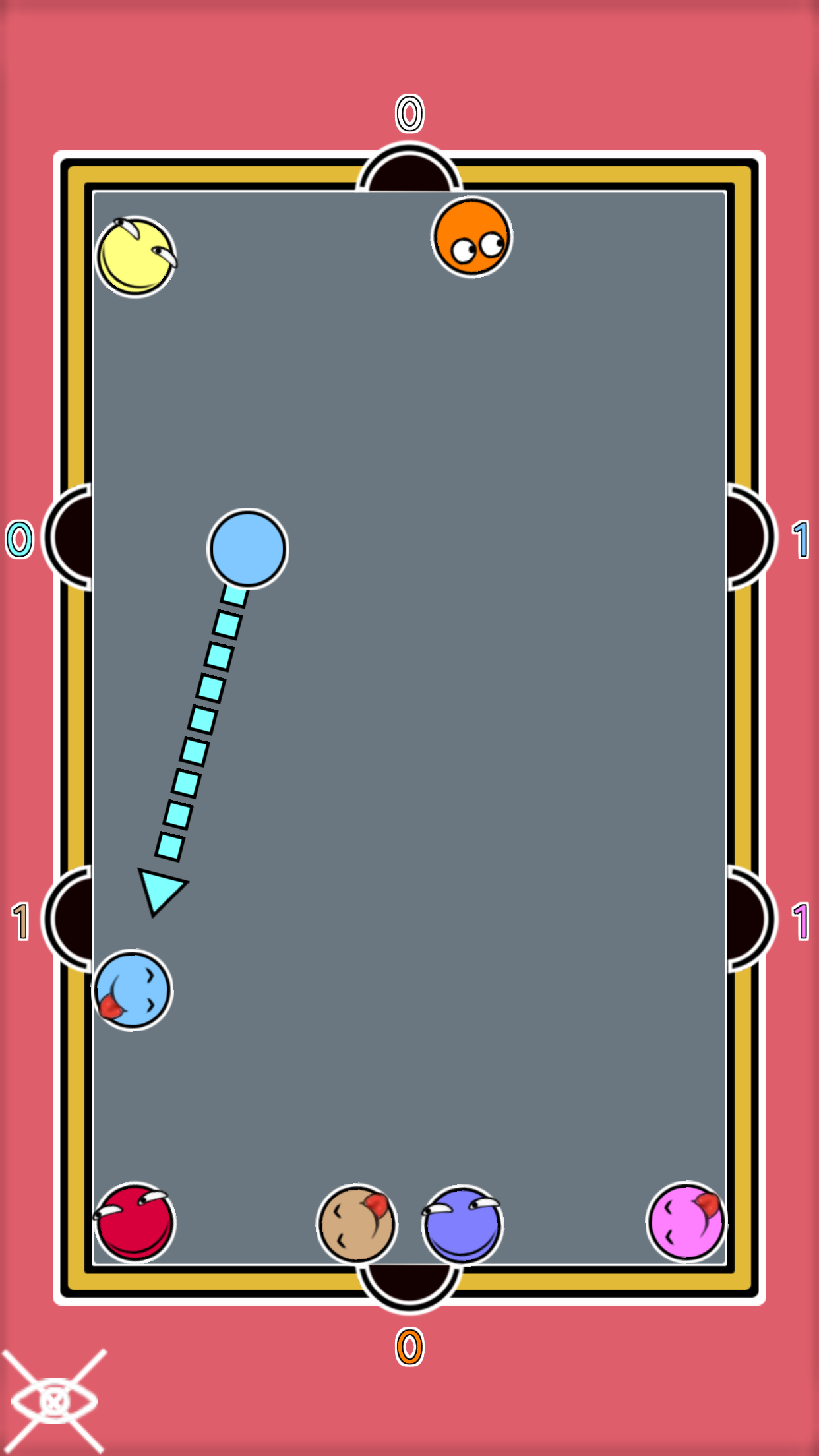 滑稽小球.io ภาพหน้าจอเกม
