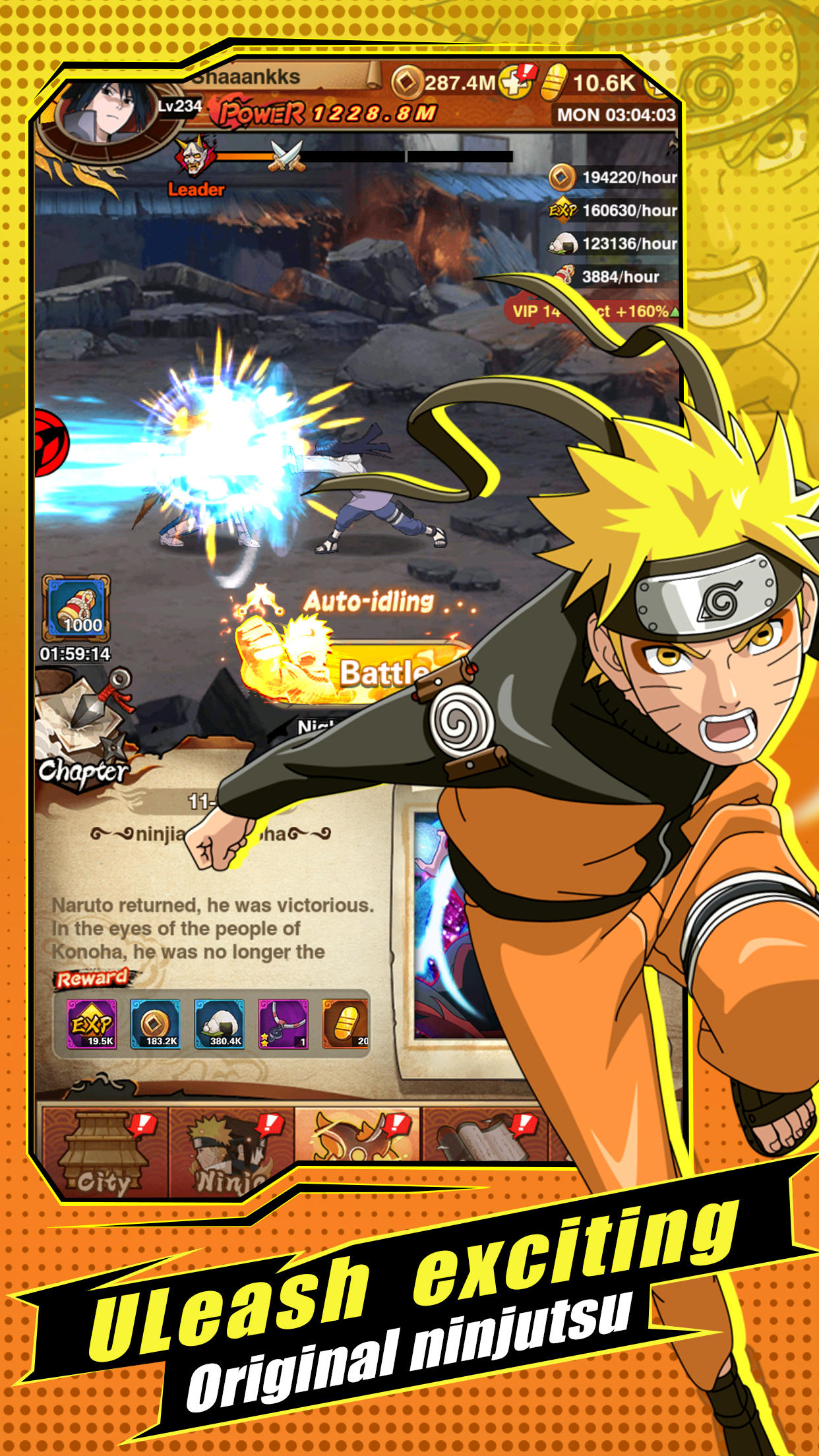 Screenshot 4 of Idle Ninja Legend 