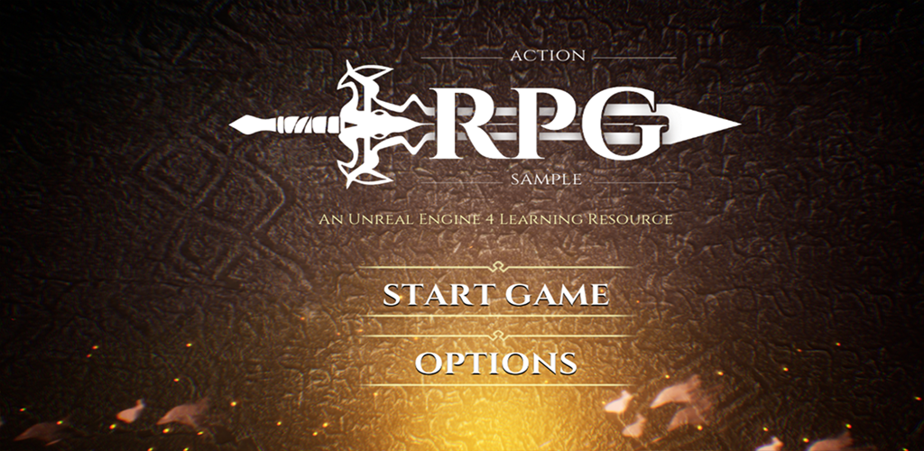 Banner of Exemplo de jogo de RPG de ação 