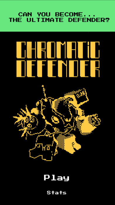 Chromatic Defender Game Screenshot