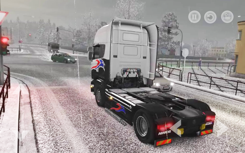 Euro Truck: Heavy Cargo Transport Delivery Game 3D Game Screenshot