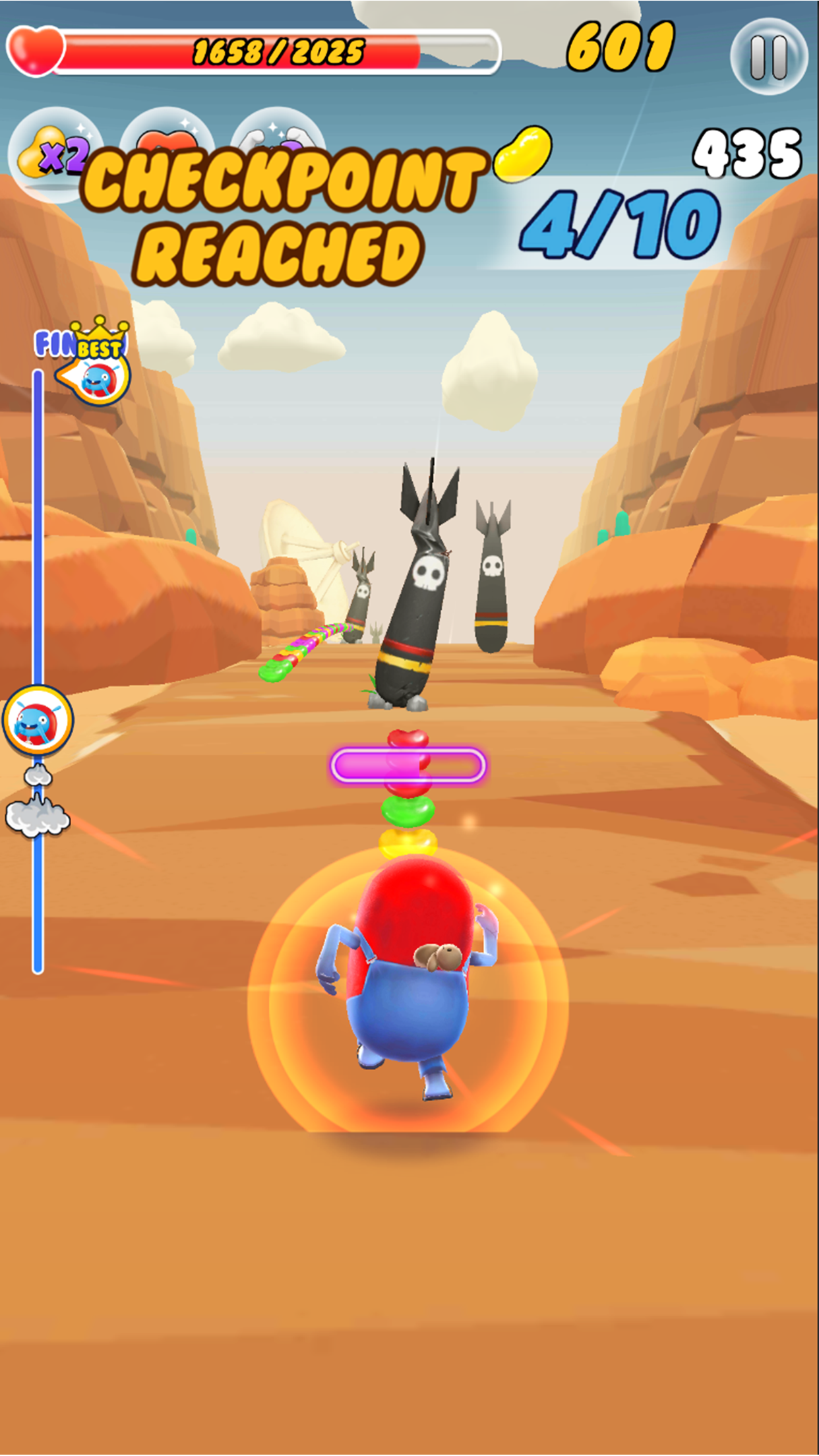 ZellyGo Dash - running game Game Screenshot