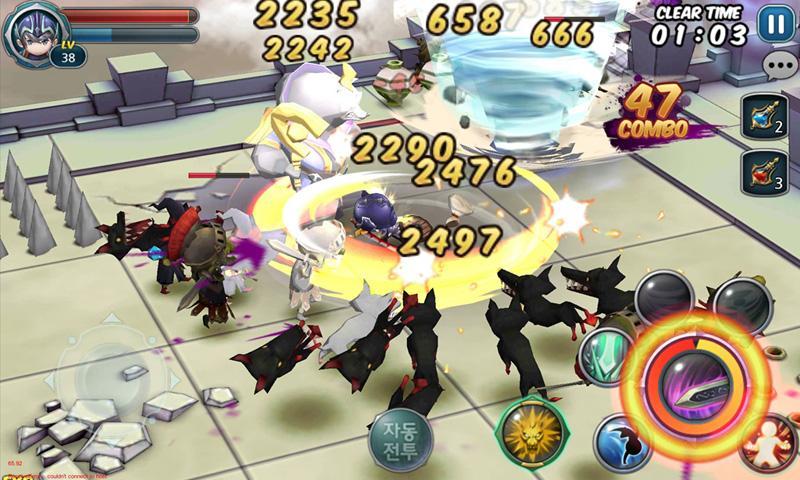 Captura de Tela do Jogo 용사X용사